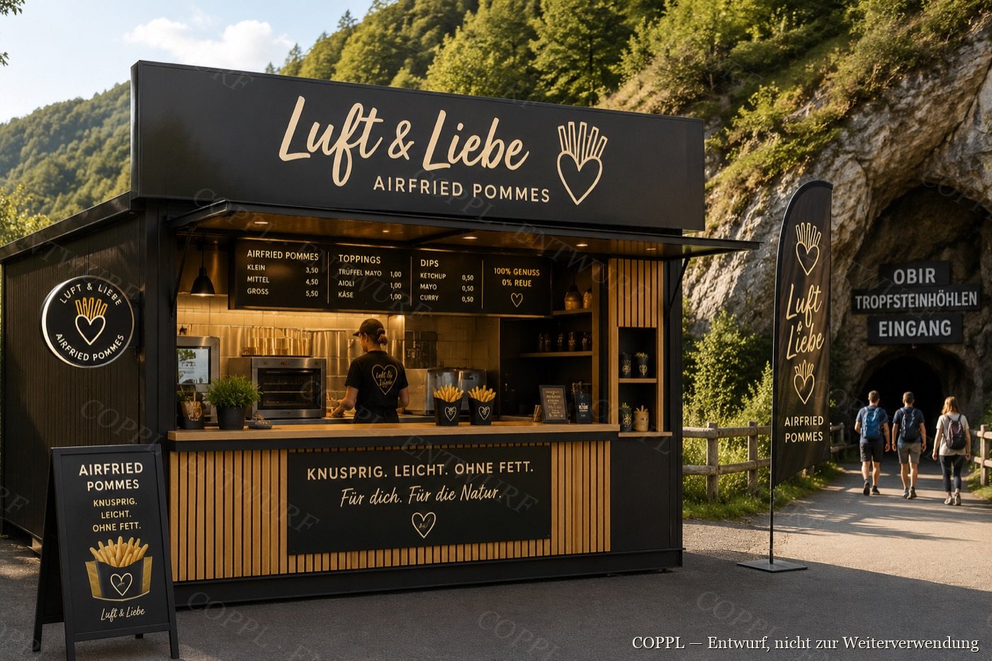 Zeichen für Luft und Liebe